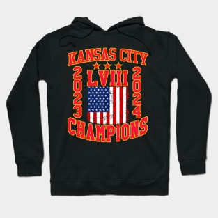 Super Bowl LVIII Champions - Kansas City Chiefs Hoodie